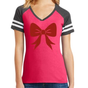 Women's Game V-Neck Tee Thumbnail