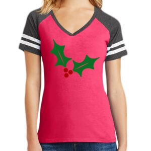 Women's Game V-Neck Tee Thumbnail