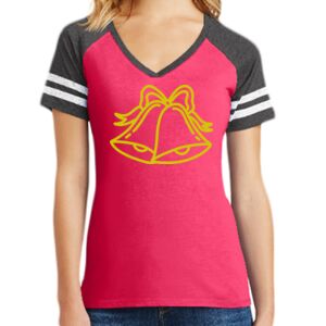 Women's Game V-Neck Tee Thumbnail