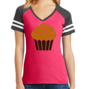 Women's Game V-Neck Tee Thumbnail