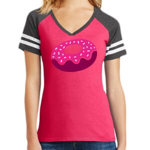 Women's Game V-Neck Tee Thumbnail