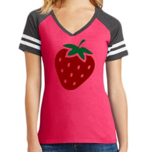 Women's Game V-Neck Tee Thumbnail