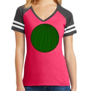 Women's Game V-Neck Tee Thumbnail