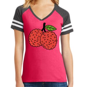 Women's Game V-Neck Tee Thumbnail