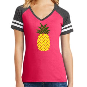 Women's Game V-Neck Tee Thumbnail