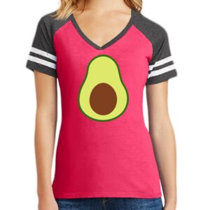 Women's Game V-Neck Tee Thumbnail
