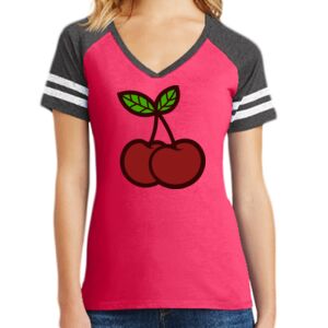 Women's Game V-Neck Tee Thumbnail
