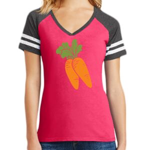 Women's Game V-Neck Tee Thumbnail