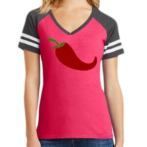 Women's Game V-Neck Tee Thumbnail