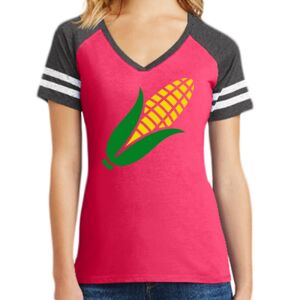 Women's Game V-Neck Tee Thumbnail