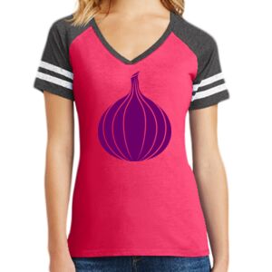 Women's Game V-Neck Tee Thumbnail