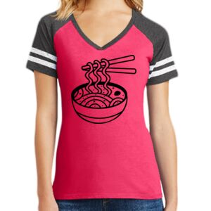 Women's Game V-Neck Tee Thumbnail