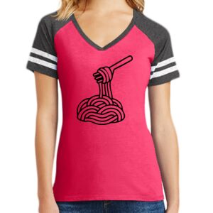 Women's Game V-Neck Tee Thumbnail