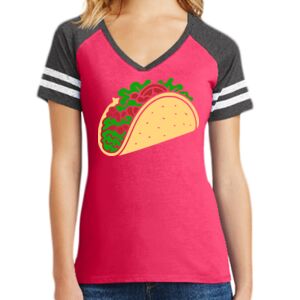 Women's Game V-Neck Tee Thumbnail
