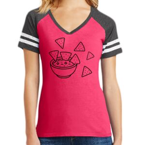 Women's Game V-Neck Tee Thumbnail