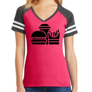 Women's Game V-Neck Tee Thumbnail