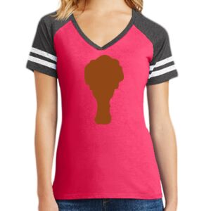 Women's Game V-Neck Tee Thumbnail