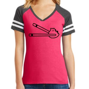 Women's Game V-Neck Tee Thumbnail