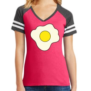 Women's Game V-Neck Tee Thumbnail