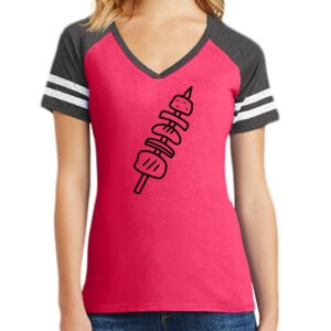 Women's Game V-Neck Tee Thumbnail