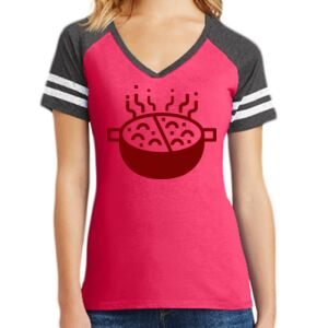 Women's Game V-Neck Tee Thumbnail