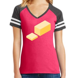 Women's Game V-Neck Tee Thumbnail