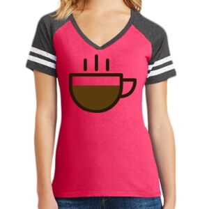 Women's Game V-Neck Tee Thumbnail