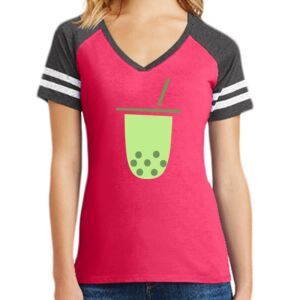 Women's Game V-Neck Tee Thumbnail