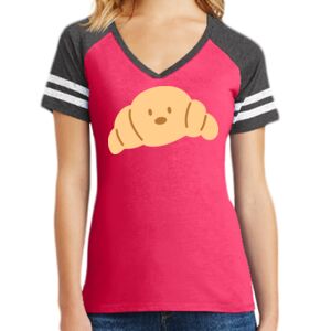 Women's Game V-Neck Tee Thumbnail