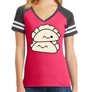 Women's Game V-Neck Tee Thumbnail