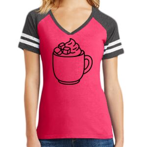 Women's Game V-Neck Tee Thumbnail