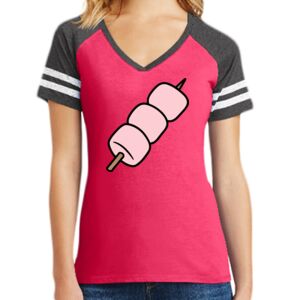 Women's Game V-Neck Tee Thumbnail