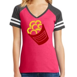 Women's Game V-Neck Tee Thumbnail