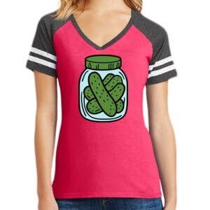 Women's Game V-Neck Tee Thumbnail