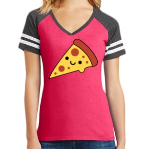 Women's Game V-Neck Tee Thumbnail