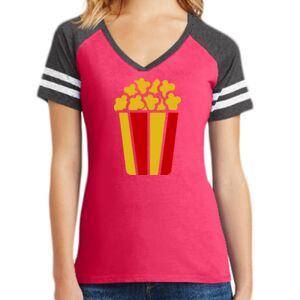 Women's Game V-Neck Tee Thumbnail