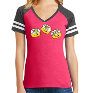Women's Game V-Neck Tee Thumbnail