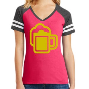 Women's Game V-Neck Tee Thumbnail