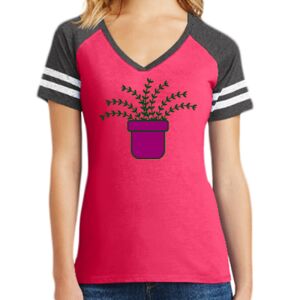 Women's Game V-Neck Tee Thumbnail
