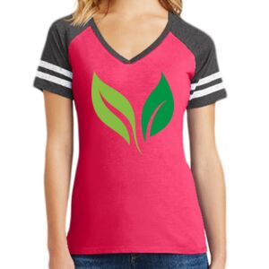 Women's Game V-Neck Tee Thumbnail