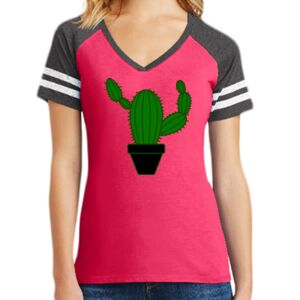 Women's Game V-Neck Tee Thumbnail
