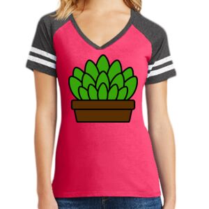 Women's Game V-Neck Tee Thumbnail