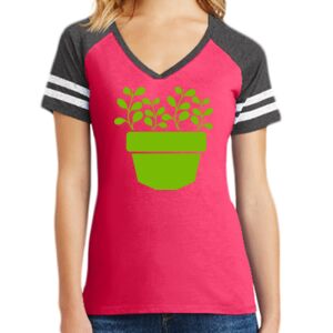 Women's Game V-Neck Tee Thumbnail