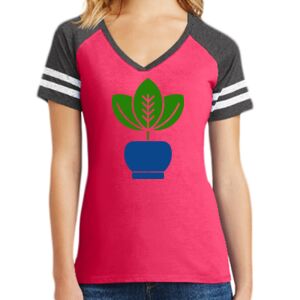 Women's Game V-Neck Tee Thumbnail
