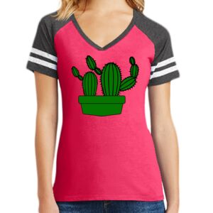 Women's Game V-Neck Tee Thumbnail