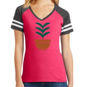 Women's Game V-Neck Tee Thumbnail