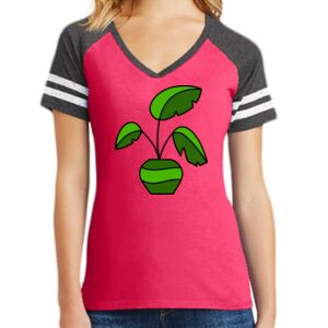 Women's Game V-Neck Tee Thumbnail