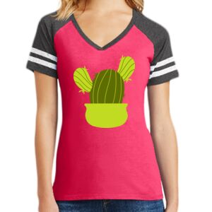 Women's Game V-Neck Tee Thumbnail