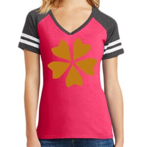 Women's Game V-Neck Tee Thumbnail