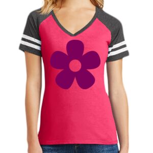 Women's Game V-Neck Tee Thumbnail
